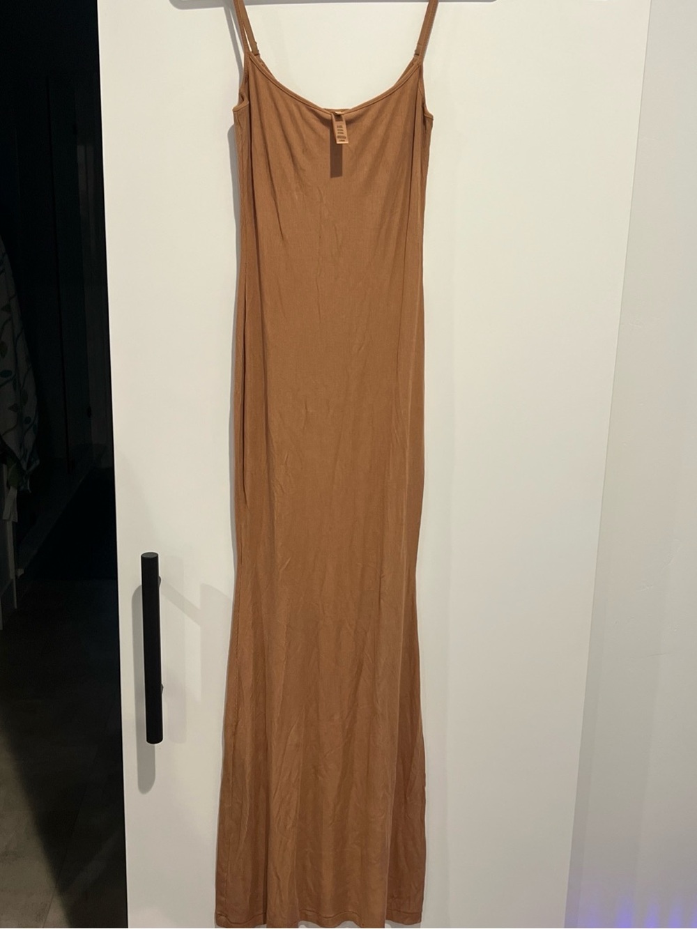 SKIMS Slip Dress in Brown